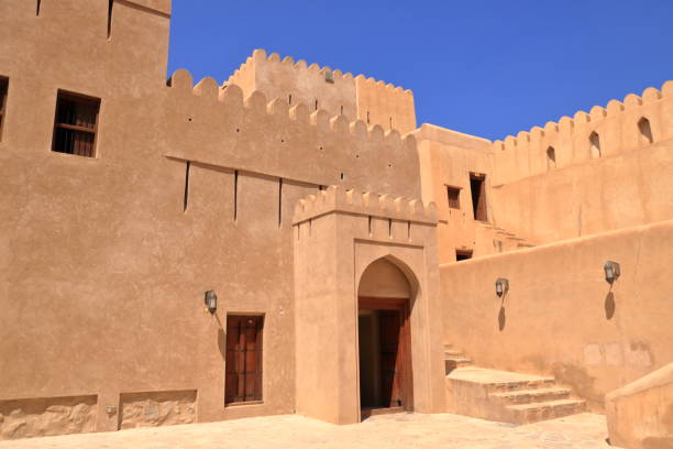 istock Nizwa fort in Oman historic building 1403818996