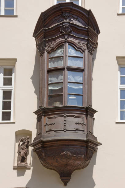 istock Nuremberg, Germany. Balcony of historical building 1403820440