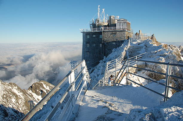 Lomnicky Peak stock photo