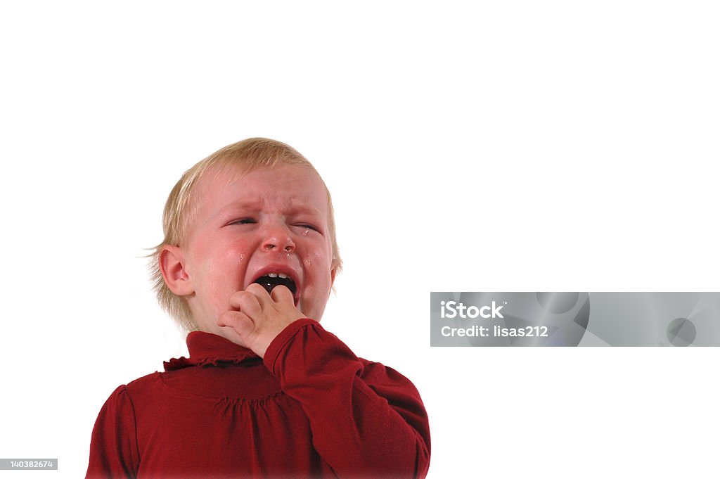 Chorar Criança pequena - Royalty-free Acesso de raiva Foto de stock