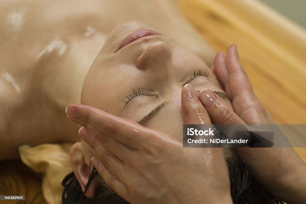 Massagem Ayurvedic - Royalty-free Aiurveda Foto de stock