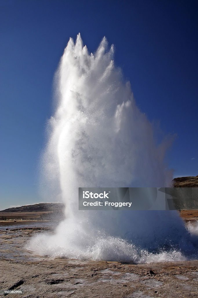 Strokkur - Lizenzfrei Dampf Stock-Foto