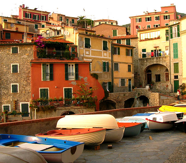 Borgo ligure - foto stock