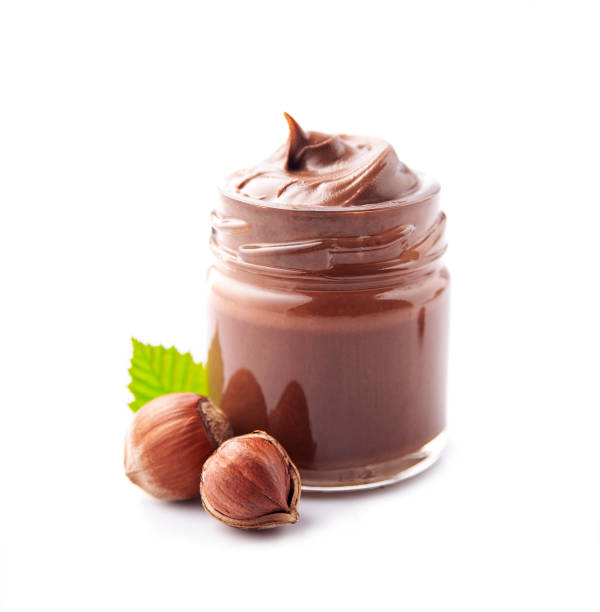 istock Chocolate cream with filbert 1403834250