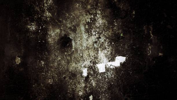 istock dark old wall texture, cement background full of stains and scratches 1403840267