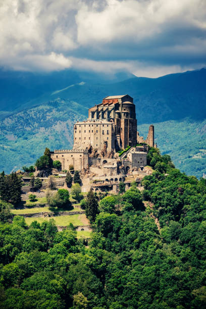 istock Sacre di San Michele, Piedmont, Italy 1403840349