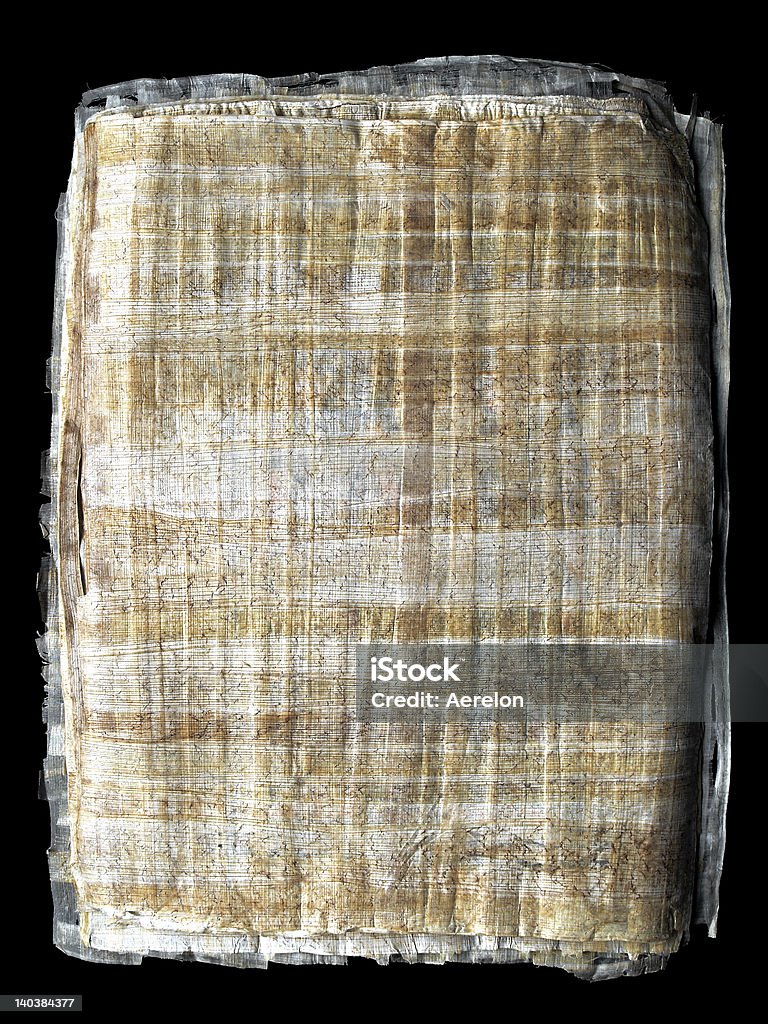 O Cyperus papyrus - Royalty-free Amarelo Foto de stock