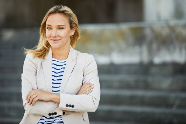 istock Businesswoman street student university 1403844020