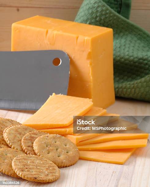 Sliced Cheese Stock Photo - Download Image Now - Appetizer, Cheddar Cheese, Cheese