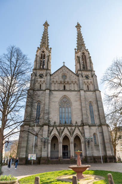 istock Evangelische Stadtkirche,Baden-Baden,Germany 1403845694