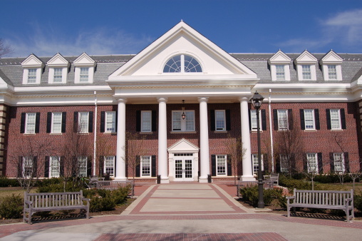 Building on the College of New Jersey campus.
