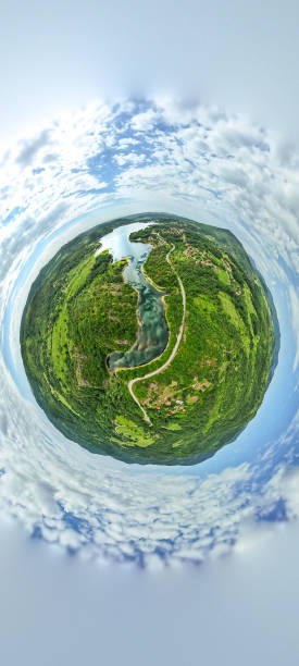 istock Landscape drone photography 1403847297