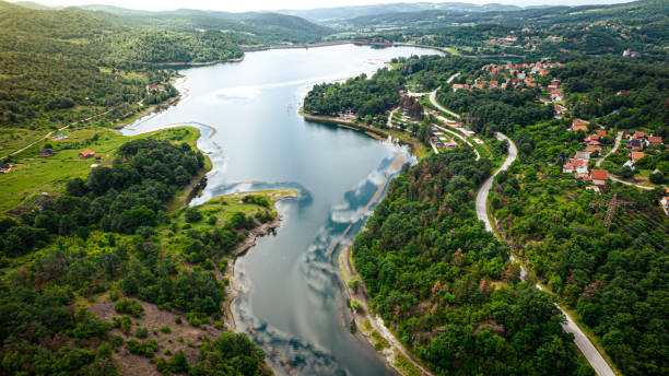 istock Landscape drone photography 1403847307