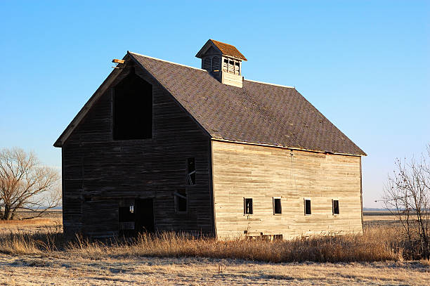 Rustic old barn stock photo