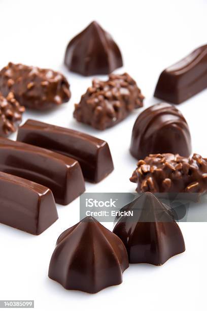 Foto de Chocolates Diversos e mais fotos de stock de Cacau - Colheita - Cacau - Colheita, Chocolate, Comida