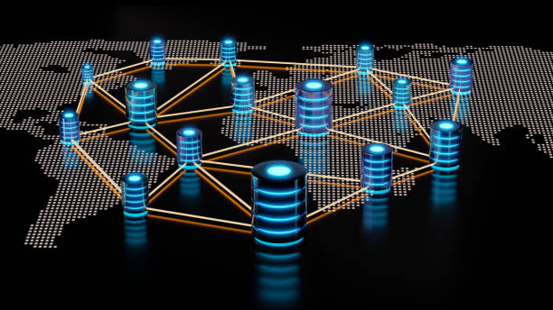 Big Database Map 570+ Datacenter Map Stock Photos, Pictures & Royalty-Free Images - iStock