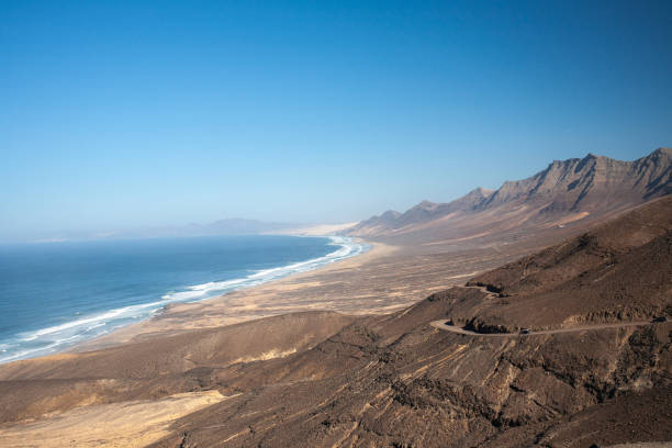 istock View on a volcanic coastline Playa de Cofete Canary Islands 1403857179