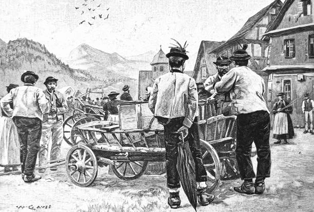 Illustration from 19th century.