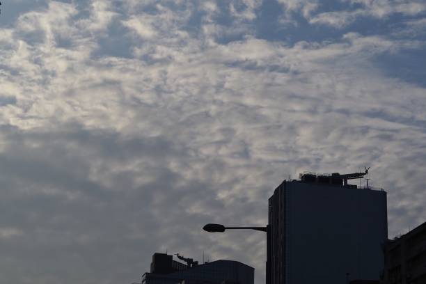 istock Business district at dusk 1403863417