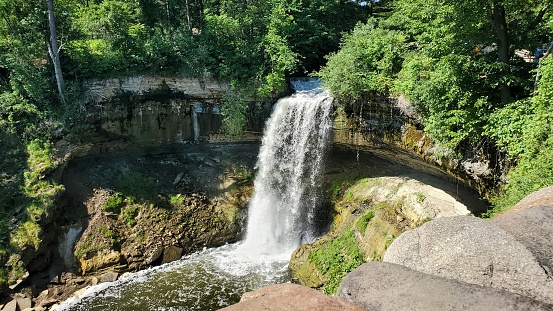Waterfall in Minnesota