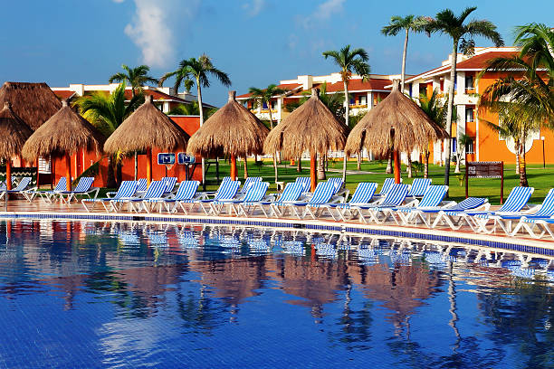 istock Swimming pool of the resort 140386489