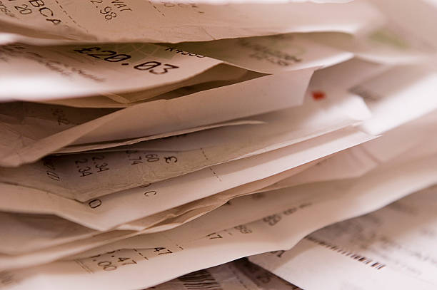 Pile of Receipts