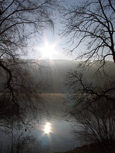 mondsee austria stock photo