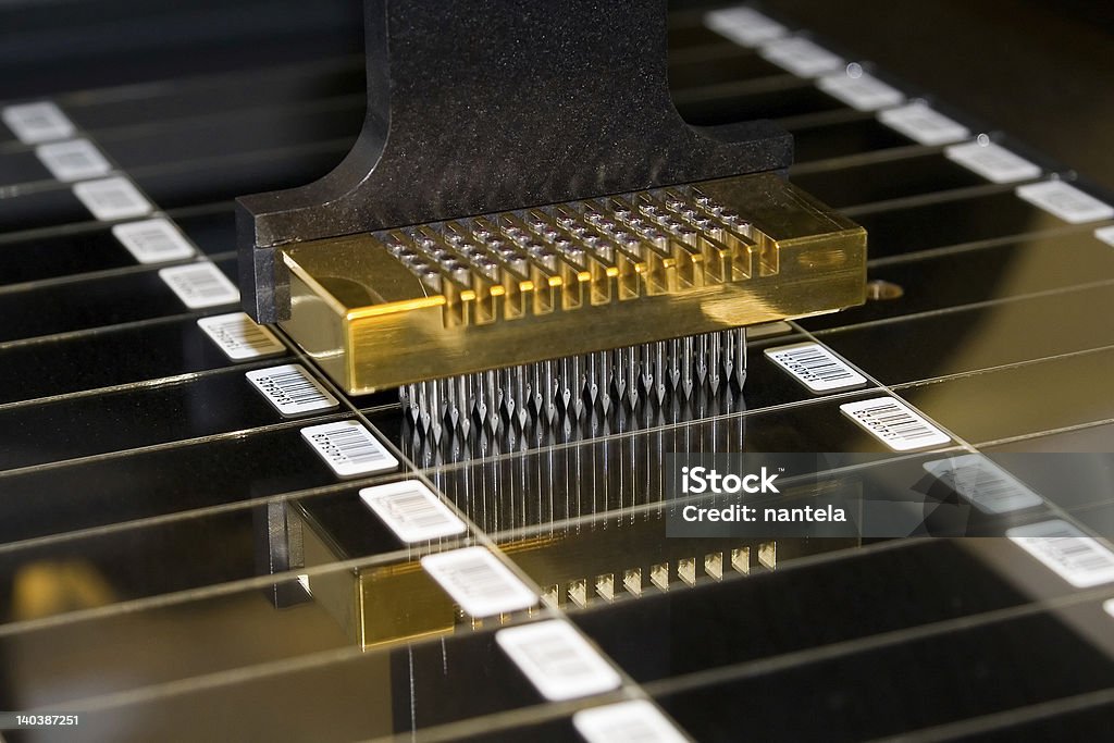 Array Printer Microarray Printer Stock Photo - Download Image Now - Anaerobic ...