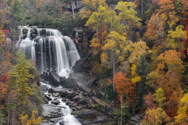 istock Waterwater Falls In Autumn 1403873637