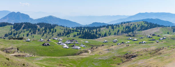 istock Velika Planina - Big Pasture Plateau 1403878726
