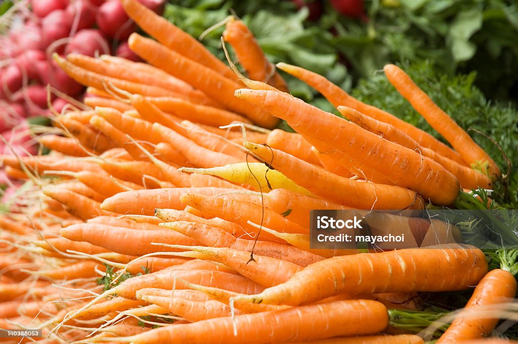 carrots farmer's market Art Stock Photo