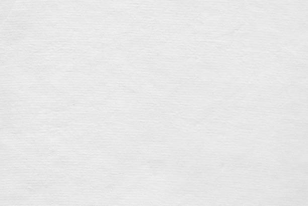 水彩画用紙の白い質感 - white canvas ストックフォトと画像