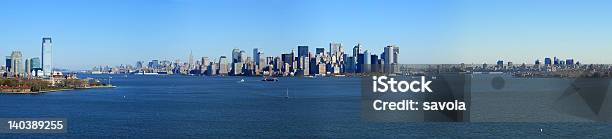 Panoramiczny Widok Na Dolnym Manhattanie Nowy Jork - zdjęcia stockowe i więcej obrazów Architektura