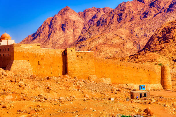 istock Saint Catherine's Monastery at Mount Sinai. 1403892907