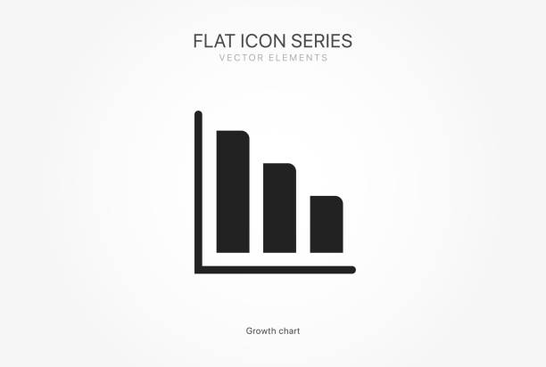 illustrations, cliparts, dessins animés et icônes de icône de statistiques d’analyse financière. graphique croissant. graphique d’affaires. graphique des croissances. barre de progression. diagramme à barres. succès de la croissance. symbole de progression. augmentation du graphique - spreadsheet improvement analyst graph