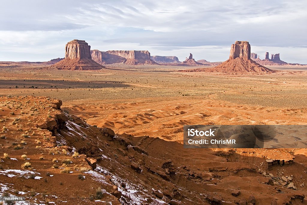 Punto del artista, Monument Valley - Foto de stock de Aire libre libre de derechos