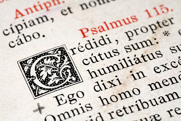 Free picture: A Latin text used for purpose of testing printing and ...