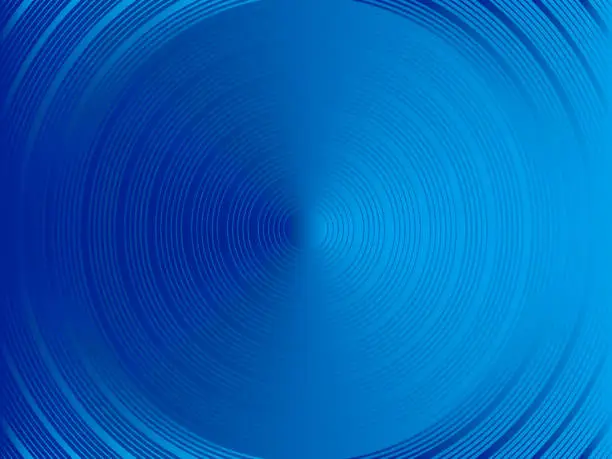 Vector illustration of Concentric circle background