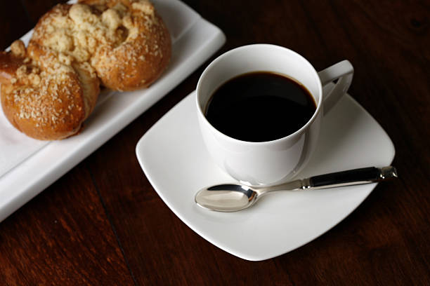 morning coffee stock photo