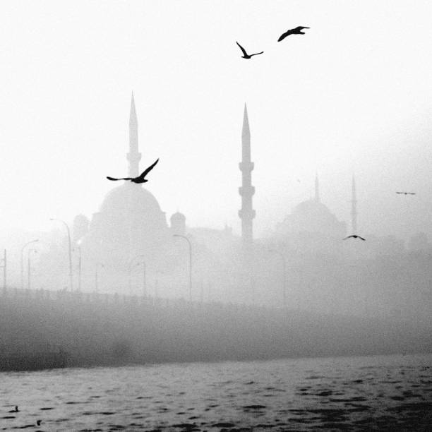istock Foggy coastline in Istanbul 140393216