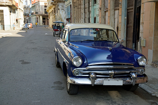 classic car in the streets