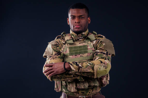 istock american man in camouflage suit sorrow 1403940641