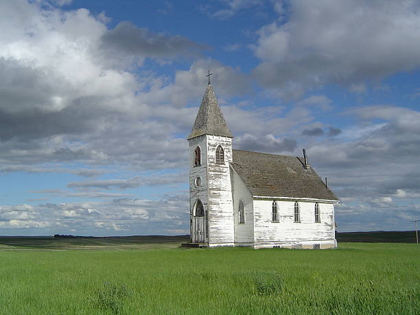 istock Country church 140394273