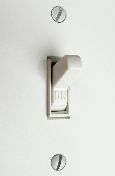 Light Switch. stock photo