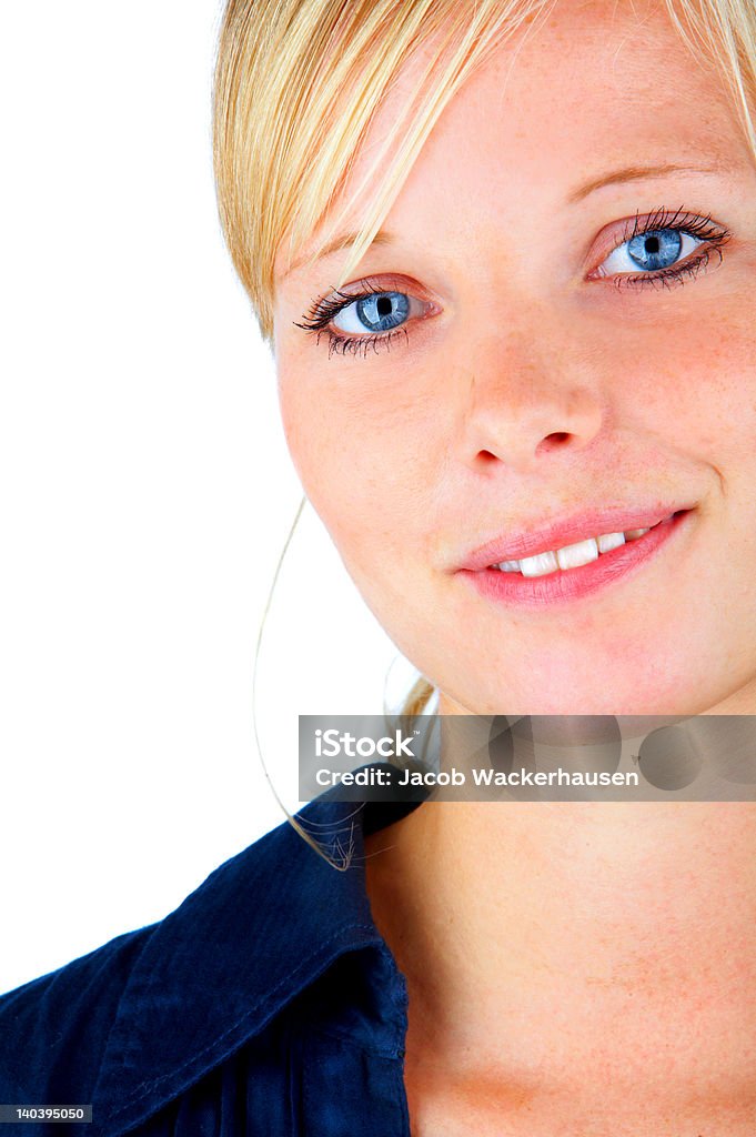 Beautiful young woman smiling 20-24 Years Stock Photo