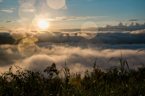 istock View Sunrise sunset fog 1403951713