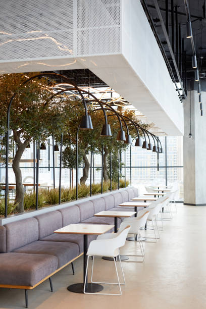 istock Light Food Court Interior 1403953250