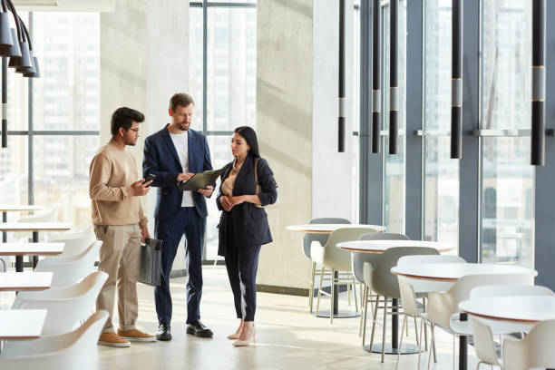 istock Business People in Office Building Minimal 1403953278