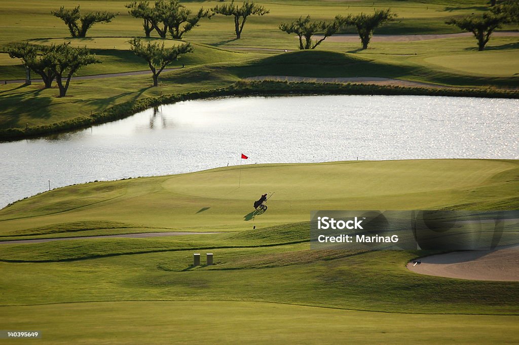 Opuszczony Golf Green - Zbiór zdjęć royalty-free (Kelowna)