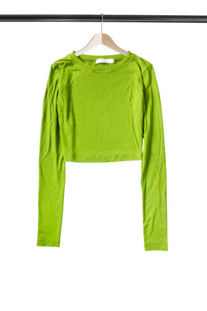 istock Long sleeve on hanger isolated 1403962387